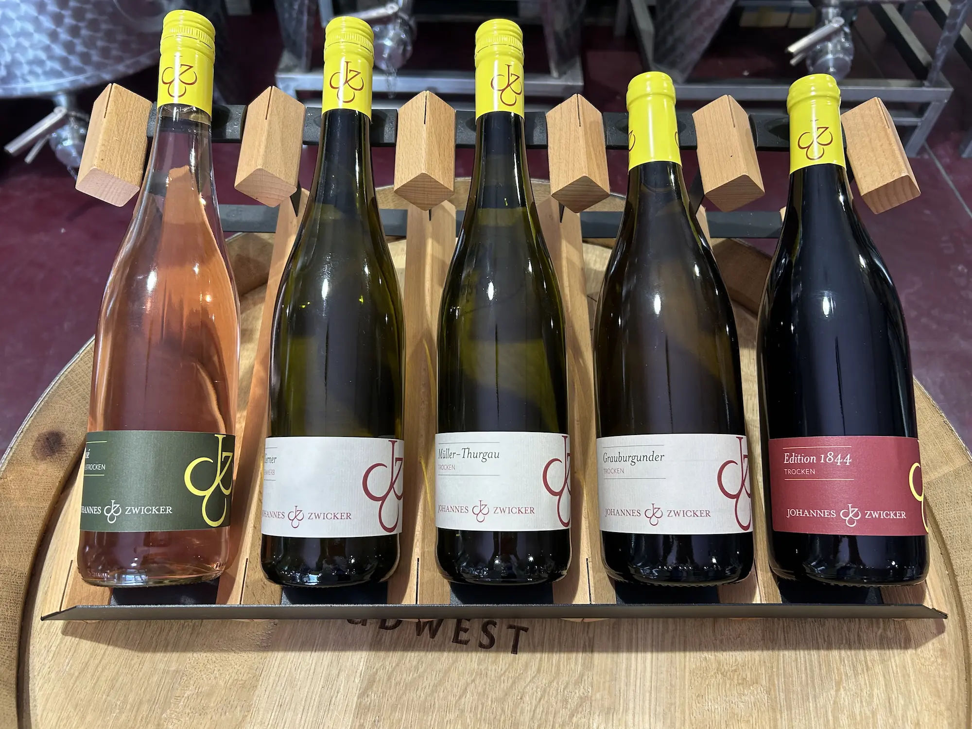 Probierpaket mit 6 verschiedenen Weinen